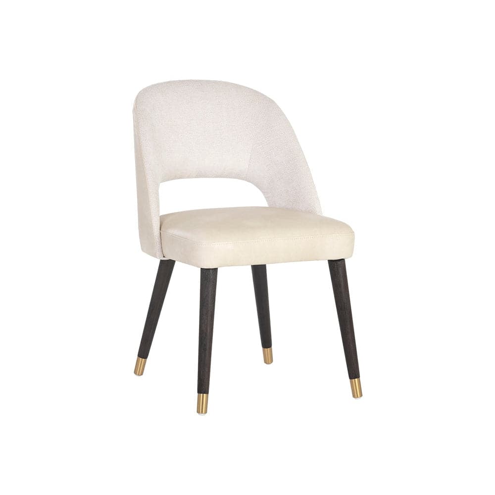 Monae Dining Chair-Sunpan-SUNPAN-107285-Dining ChairsBravo Cream / Polo Club Muslin-2-France and Son