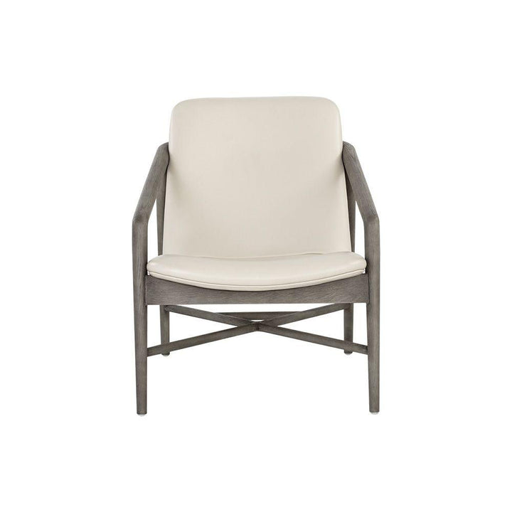 Cinelli Lounge Chair-Sunpan-SUNPAN-107289-Lounge ChairsSaloon Light Grey-Dark Brown-16-France and Son
