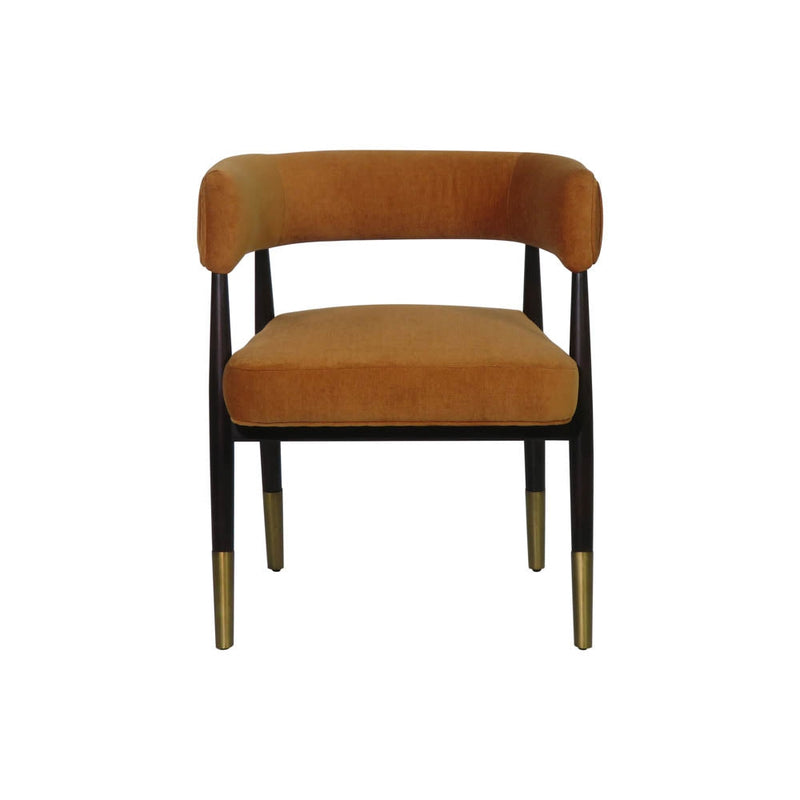 Callem Dining Armchair-Sunpan-SUNPAN-107309-Dining ChairsBrown-3-France and Son