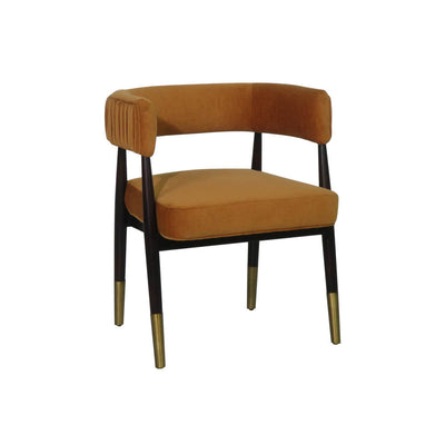 Callem Dining Armchair-Sunpan-SUNPAN-107309-Dining ChairsBrown-1-France and Son
