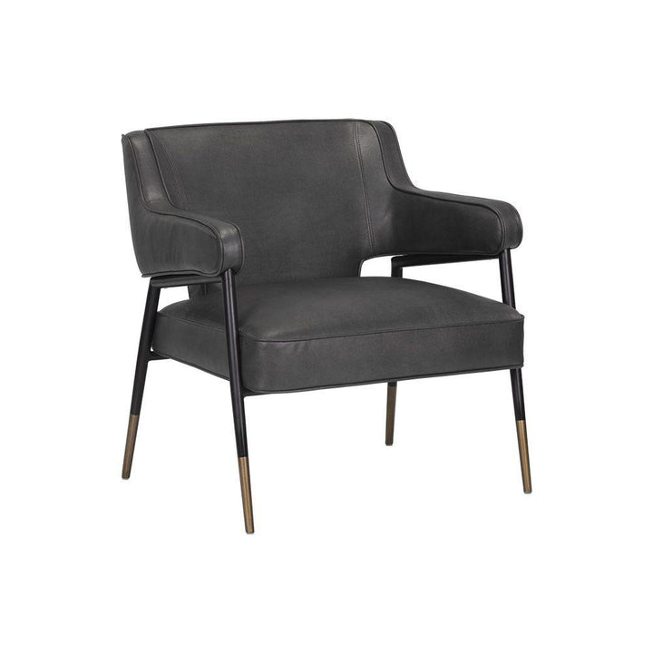 Derome Lounge Chair-Sunpan-SUNPAN-107316-Lounge Chairsbravo portabella-10-France and Son