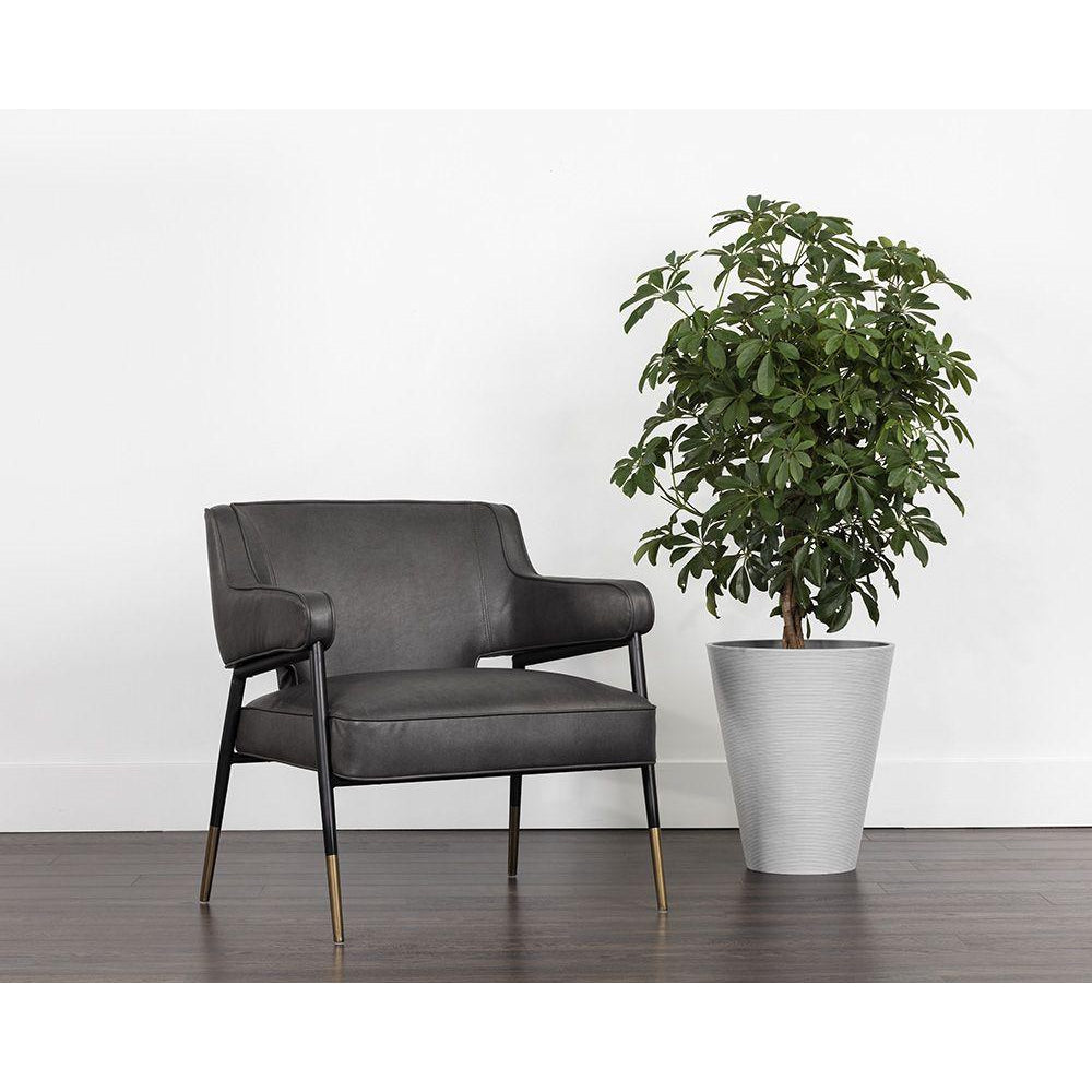 Derome Lounge Chair-Sunpan-SUNPAN-107315-Lounge Chairspolo club stone-3-France and Son