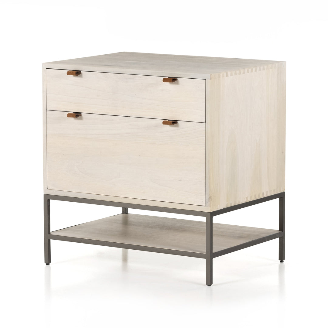 Travis Modular Filing Cabinet-Four Hands-FH-107318-007-File StorageDove Poplar-3-France and Son
