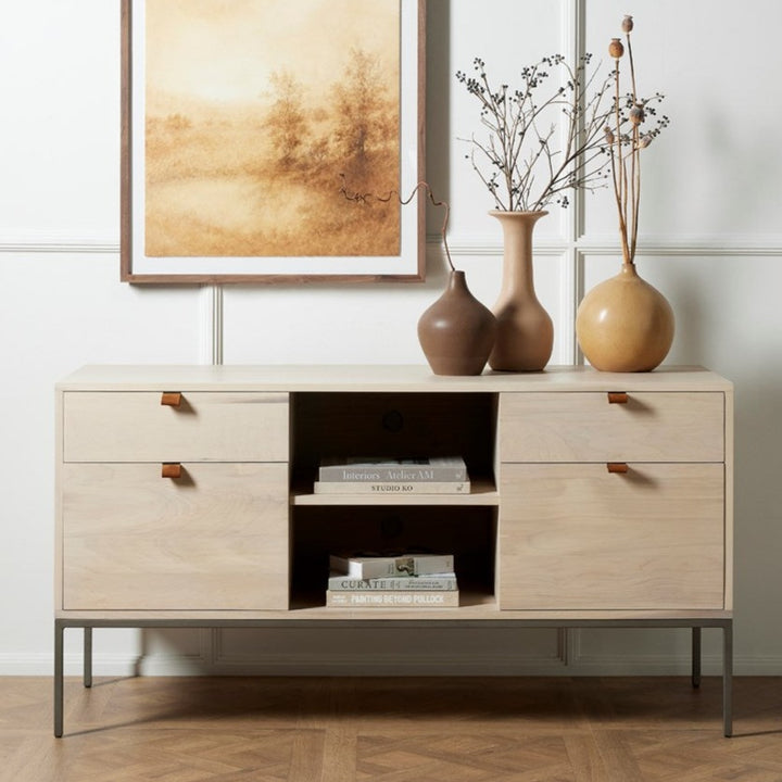 Trey Modular Filing Credenza-Four Hands-FH-UFUL-035-Sideboards & CredenzasAuburn-9-France and Son