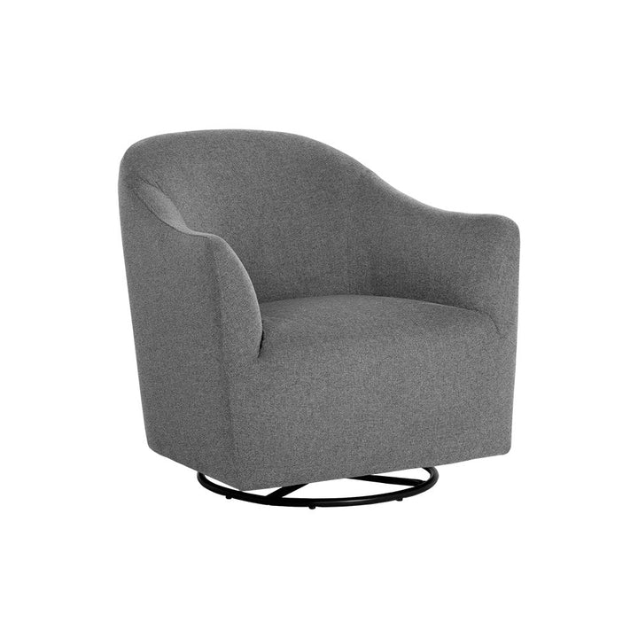 Silvana Glider Lounge Chair-Sunpan-SUNPAN-107421-Lounge ChairsBelfast Koala Grey-2-France and Son