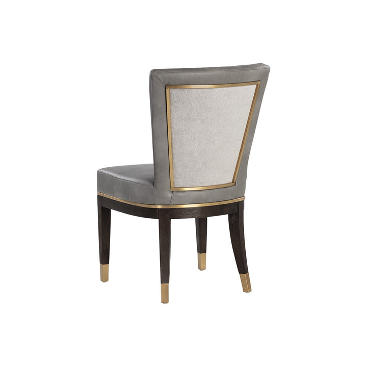 Alister Dining Chair-Sunpan-SUNPAN-107018-Dining ChairsBravo Black / Abbington Black-8-France and Son