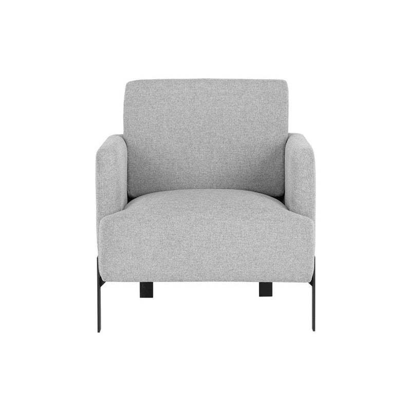 Lorilyn Lounge Chair - Belfast Heather Grey-Sunpan-SUNPAN-107572-Lounge Chairs-1-France and Son