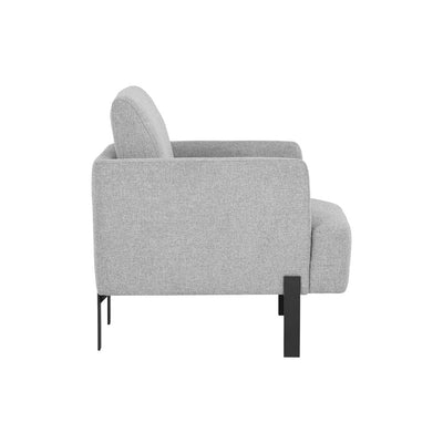 Lorilyn Lounge Chair - Belfast Heather Grey-Sunpan-SUNPAN-107572-Lounge Chairs-4-France and Son