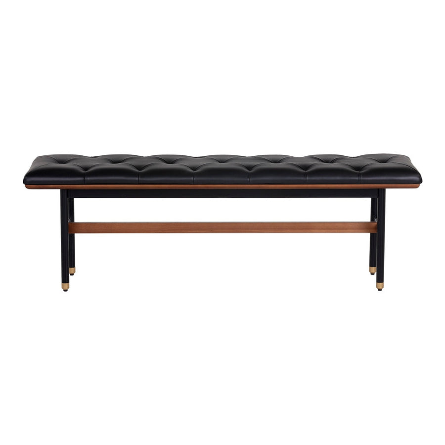 Staten Bench - Black-Sunpan-SUNPAN-107612-BenchesBlack-1-France and Son