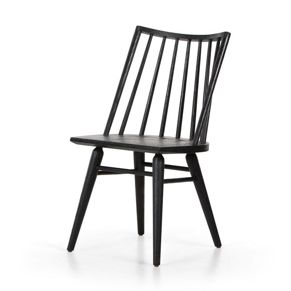 Lewis Windsor Chair-Four Hands-FH-107648-017-Dining ChairsBlack Oak-6-France and Son