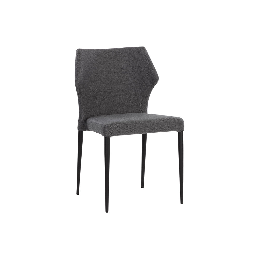 James Stackable Dining Chair-Sunpan-SUNPAN-107681-Dining ChairsCity Grey-5-France and Son