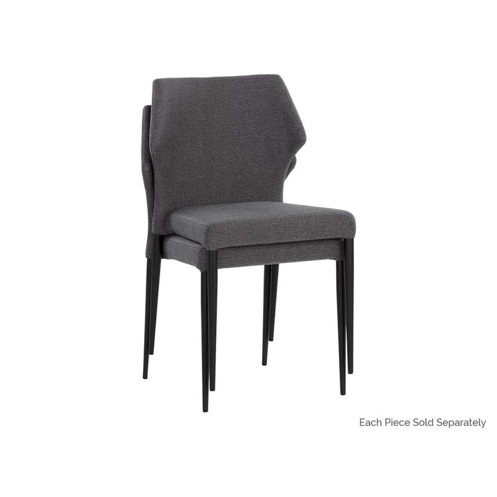 James Stackable Dining Chair-Sunpan-SUNPAN-107685-Dining ChairsBounce Nut-20-France and Son