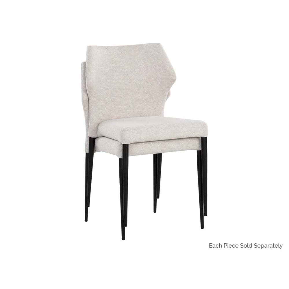 James Stackable Dining Chair-Sunpan-SUNPAN-107685-Dining ChairsBounce Nut-19-France and Son