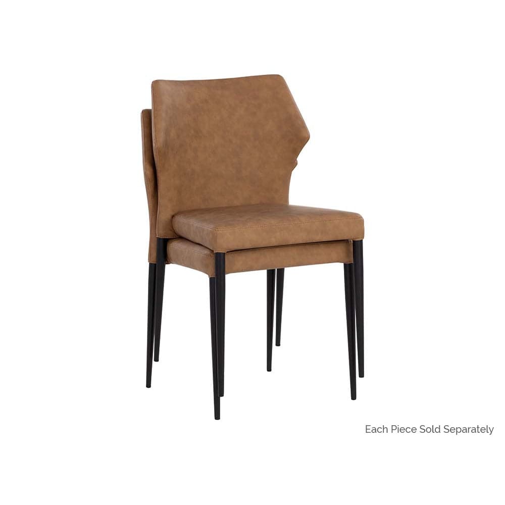 James Stackable Dining Chair-Sunpan-SUNPAN-107685-Dining ChairsBounce Nut-16-France and Son