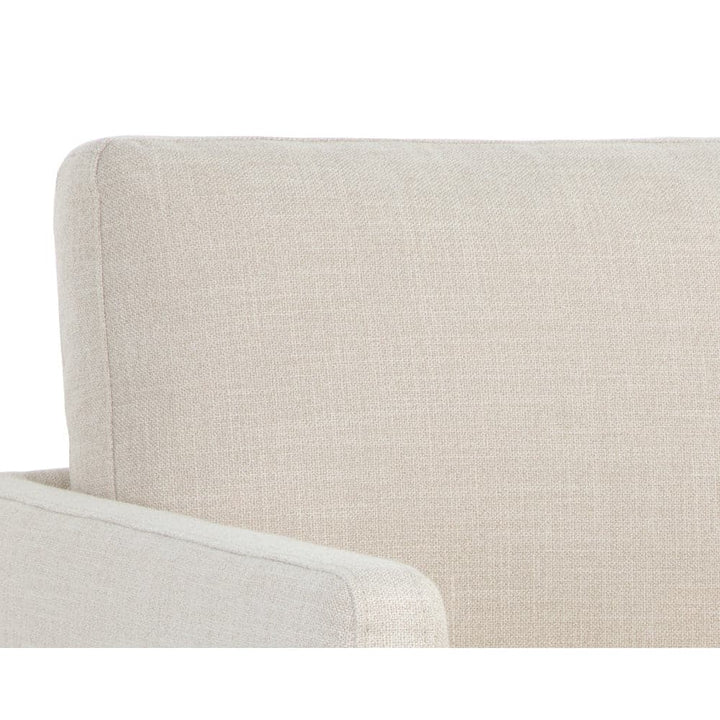 Portman Swivel Lounge Chair - Effie Linen-Sunpan-SUNPAN-107767-Lounge Chairs-6-France and Son