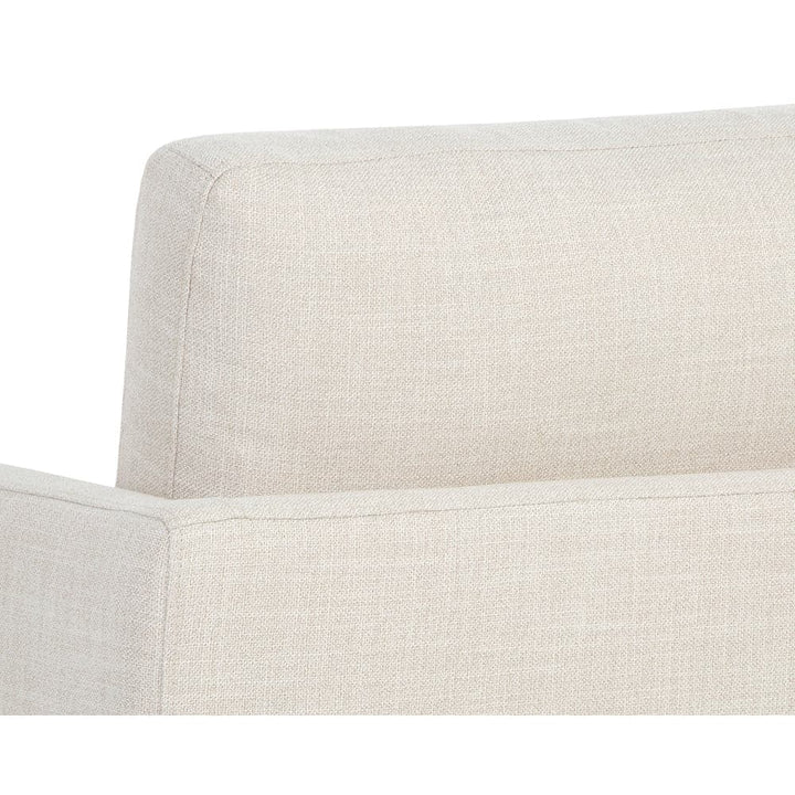 Portman Swivel Lounge Chair - Effie Linen-Sunpan-SUNPAN-107767-Lounge Chairs-7-France and Son