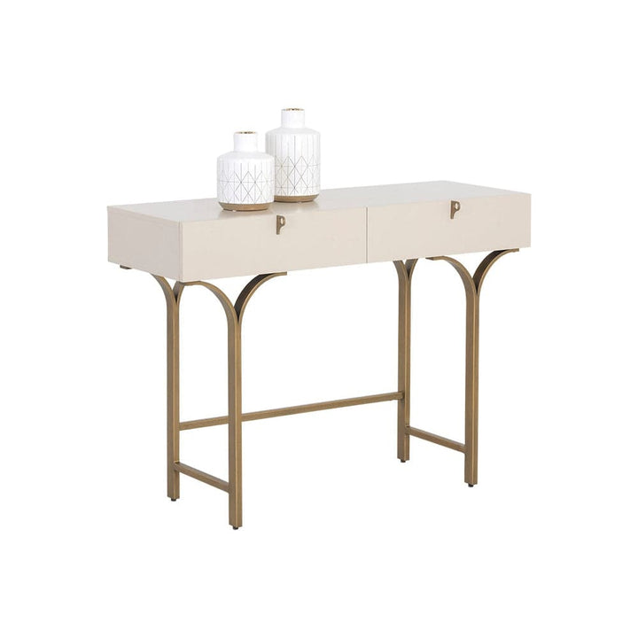 Celine Console Table-Sunpan-SUNPAN-107849-Console Tables-3-France and Son