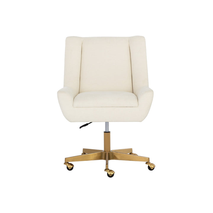 Mirian Office Chair - Zenith Alabaster-Sunpan-STOCKR-SUNPAN-107855-Task Chairs-3-France and Son