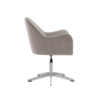 Holland Office Chair - Zenith Taupe Grey / Taupe Sky-Sunpan-SUNPAN-107856-Task Chairs-4-France and Son