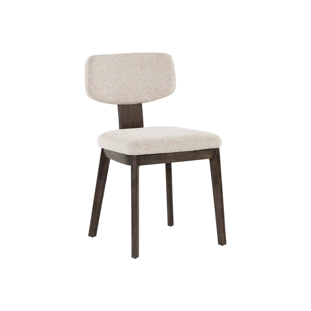 Rickett Dining Chair-Sunpan-SUNPAN-107881-Dining ChairsDark Brown - Dove Cream-2-France and Son