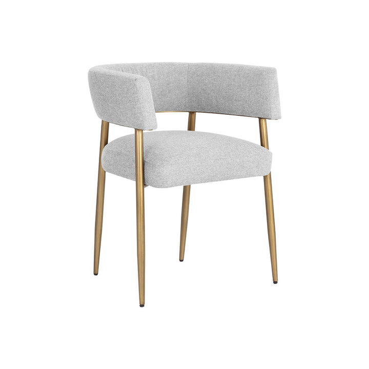 Maestro Dining Armchair-Sunpan-SUNPAN-107905-Dining ChairsBelfast Heather Grey-5-France and Son