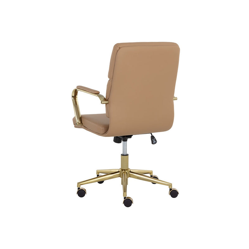 Kleo Office Chair-Sunpan-SUNPAN-106655-Task ChairsSnow-12-France and Son
