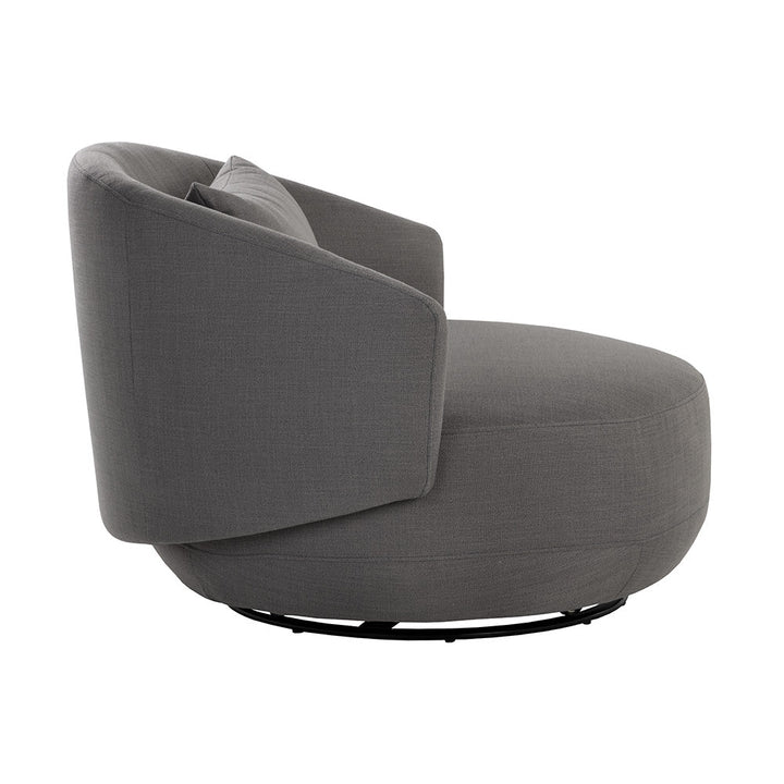 Walsh Swivel Lounge Chair-Sunpan-SUNPAN-107527-Lounge ChairsEffie Linen-9-France and Son