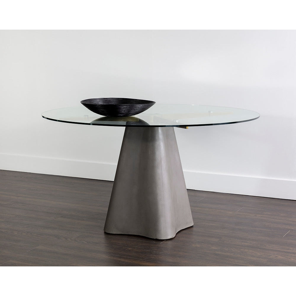 Moda Dining Table - Grey - 55"-Sunpan-SUNPAN-108031-Dining Tables-2-France and Son