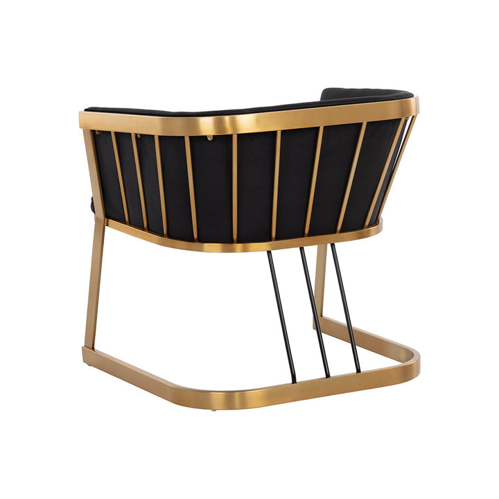 Caily Lounge Chair-Sunpan-SUNPAN-108033-Lounge ChairsBlack-10-France and Son