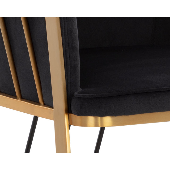 Caily Lounge Chair-Sunpan-SUNPAN-108033-Lounge ChairsBlack-12-France and Son