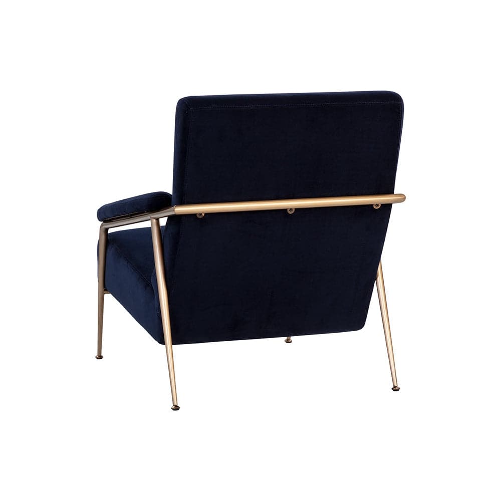 Tutti Lounge Chair - Abbington Navy-Sunpan-SUNPAN-108047-Lounge Chairs-5-France and Son