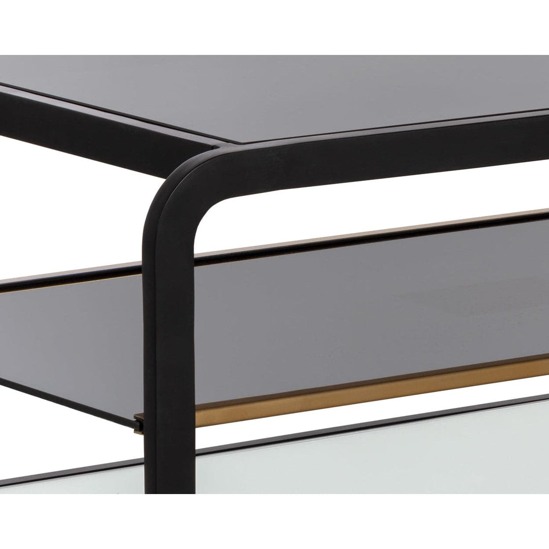 Ambretta Coffee Table - Black / Smoke Grey-Sunpan-SUNPAN-108084-Coffee Tables-5-France and Son