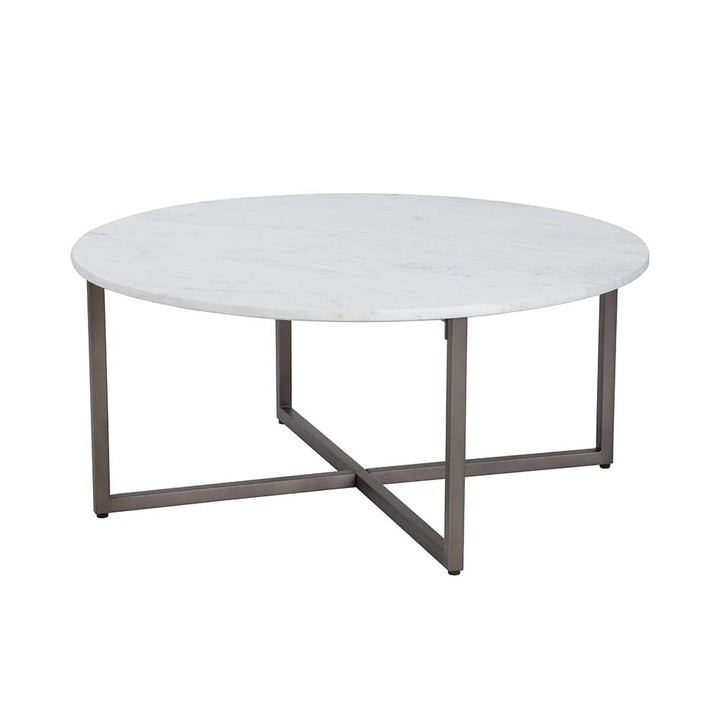 Kiara Coffee Table - Round-Sunpan-SUNPAN-108103-Coffee Tables-1-France and Son