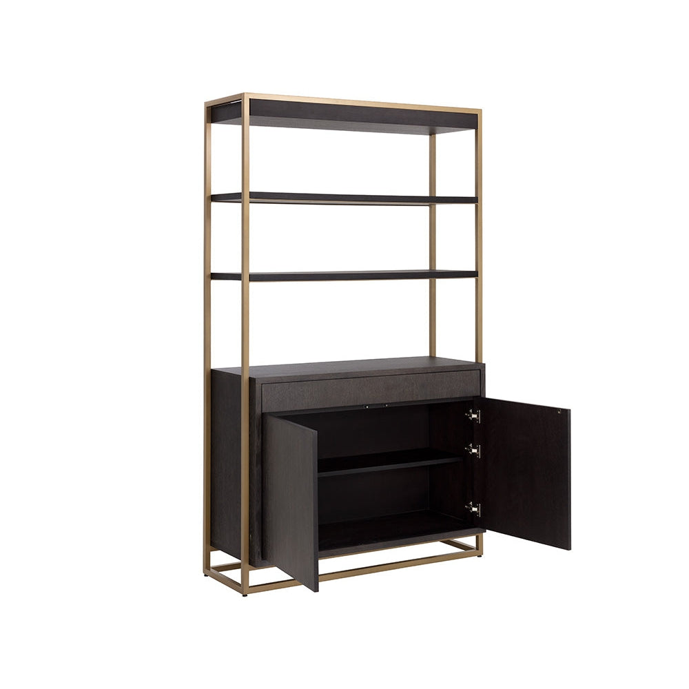 Baldessara Bookcase-Sunpan-SUNPAN-108119-Bookcases & Cabinets-4-France and Son
