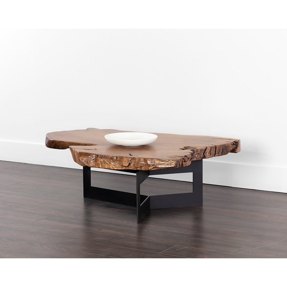 Wyatt Coffee Table - Natural-Sunpan-SUNPAN-108141-Coffee Tables-2-France and Son
