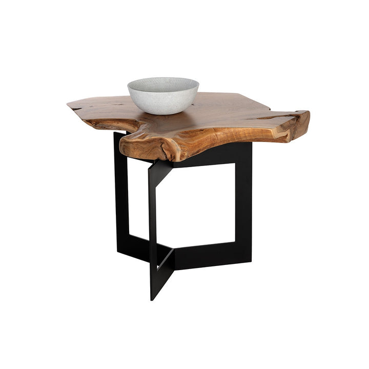Wyatt End Table - Natural-Sunpan-SUNPAN-108142-Coffee Tables-3-France and Son