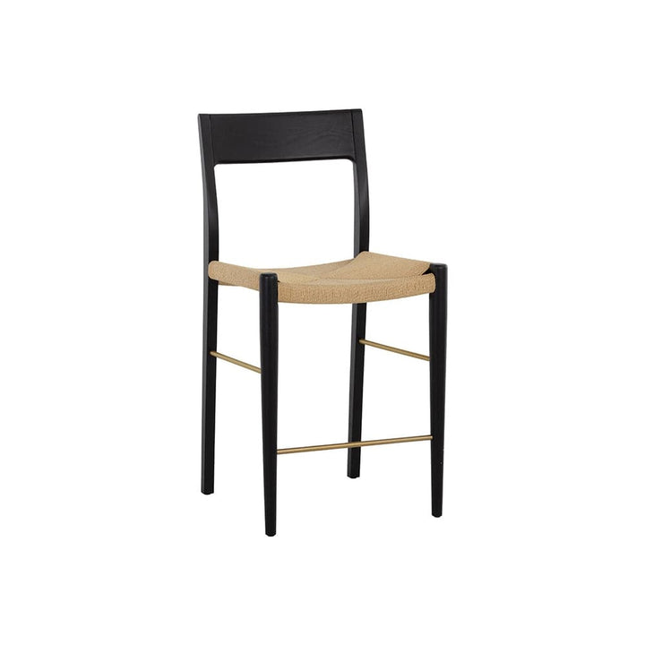 Bondi Counter Stool - Black-Sunpan-SUNPAN-108281-Bar Stools-1-France and Son