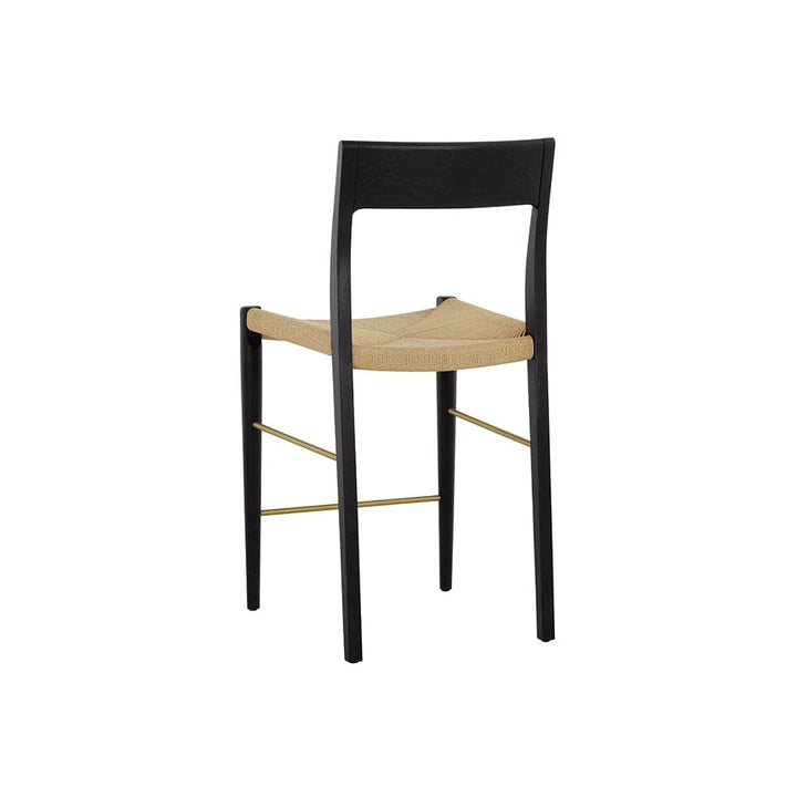 Bondi Counter Stool - Black-Sunpan-SUNPAN-108281-Bar Stools-4-France and Son