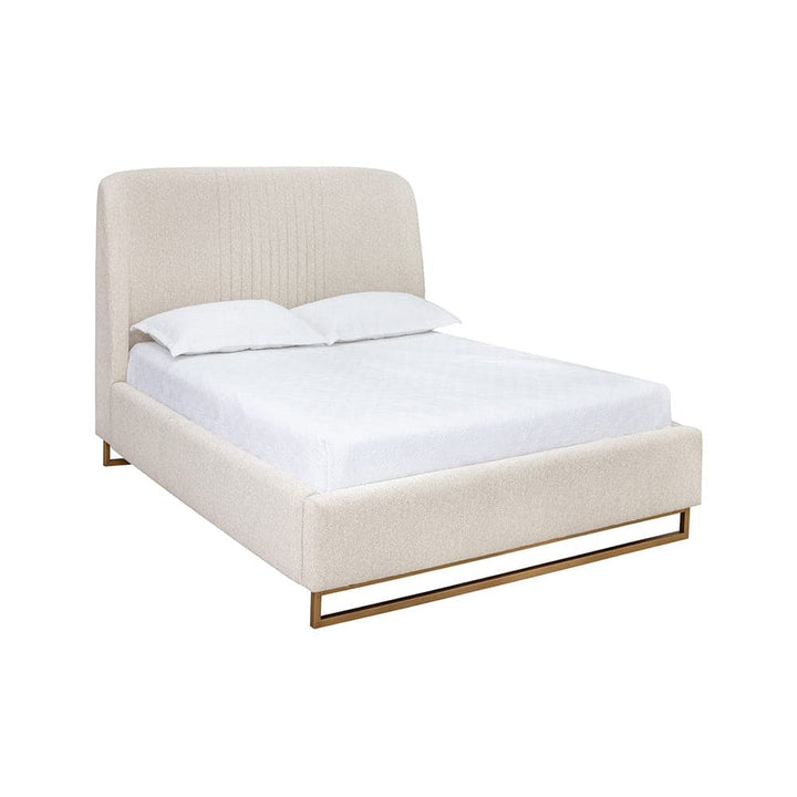 Nevin Bed Queen Dove Cream-Sunpan-SUNPAN-108317-Beds-1-France and Son