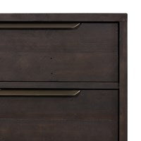 Wyeth 3 Drawer Dresser-Four Hands-FH-108381-005-DressersRustic Sandalwood & Dark Gunmetal-8-France and Son