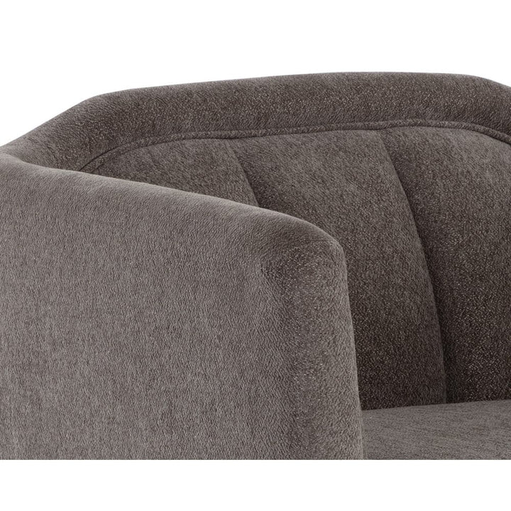 Birrit Swivel Armchair-Sunpan-SUNPAN-110705-Lounge ChairsAlaska Noble Grey-9-France and Son