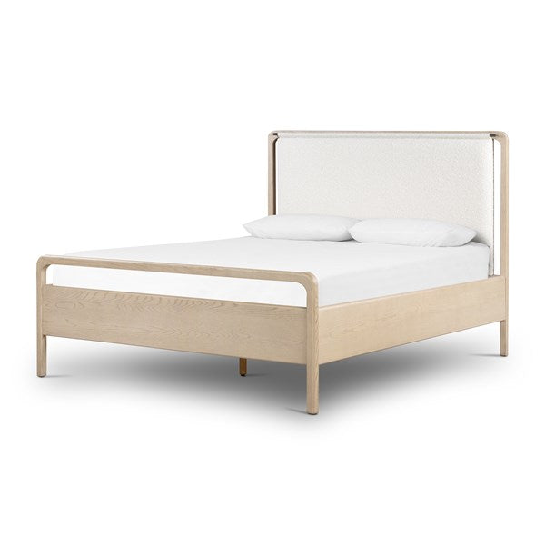 Rosedale Bed-Four Hands-FH-108480-010-BedsKing-Yucca Oak Veneer W/ Knoll Natural-1-France and Son