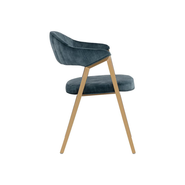 Burgos Dining Armchair-Sunpan-SUNPAN-108871-Dining ChairsNono Shitake-18-France and Son