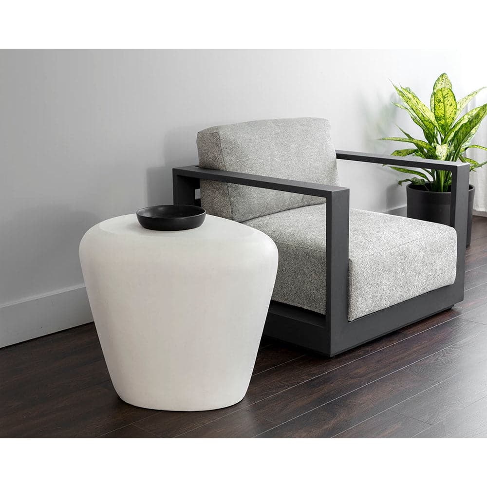 Corvo End Table-Sunpan-SUNPAN-108490-Side TablesWhite-3-France and Son