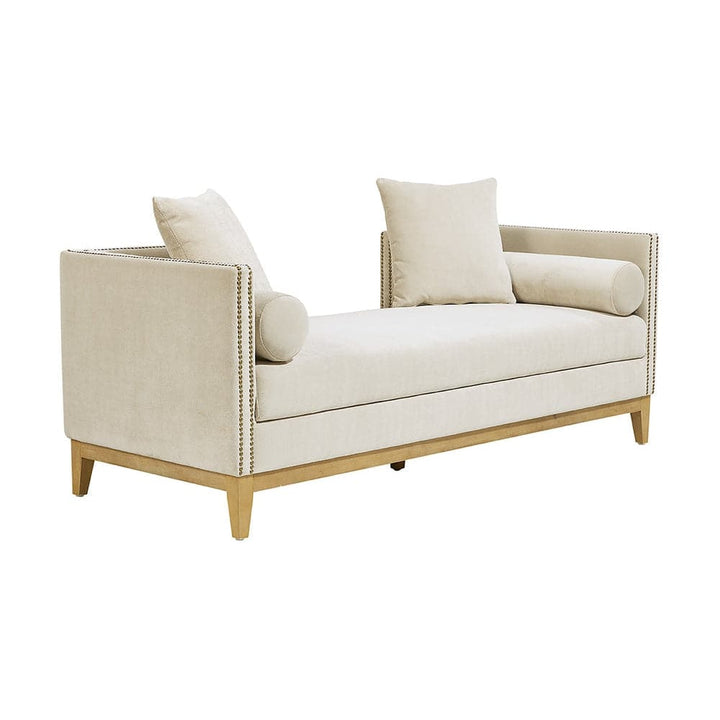 Vittoria Bench-Sunpan-SUNPAN-108573-BenchesRomo Linen-2-France and Son