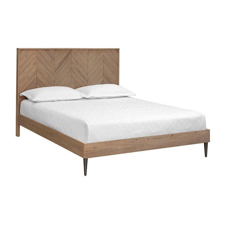 Greyson Bed - King - Light Acacia-Sunpan-SUNPAN-108668-Beds-1-France and Son