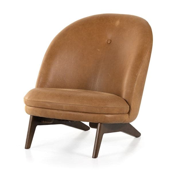 Georgia Chair-Four Hands-FH-108684-004-Lounge ChairsPalermo Cognac-7-France and Son