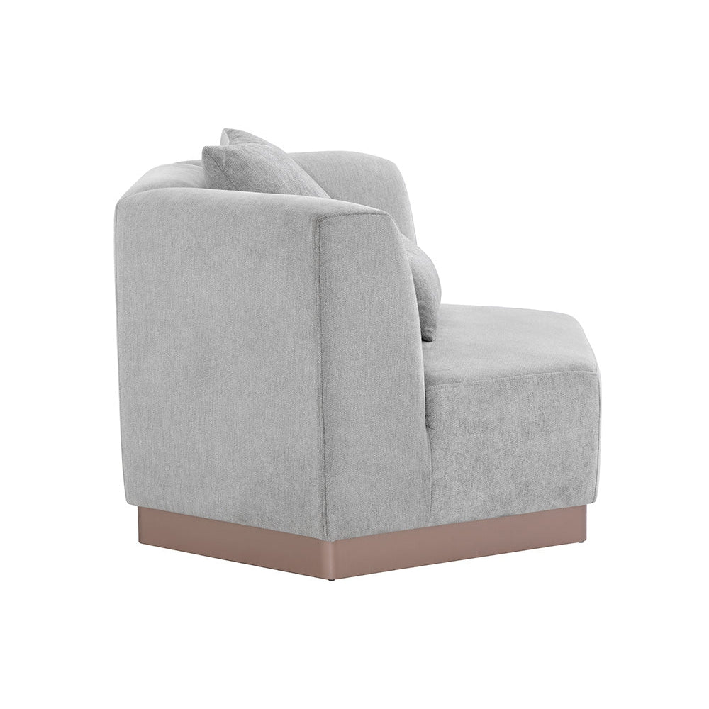 Amalia Armchair - Polo Club Stone-Sunpan-SUNPAN-108707-Lounge Chairs-2-France and Son