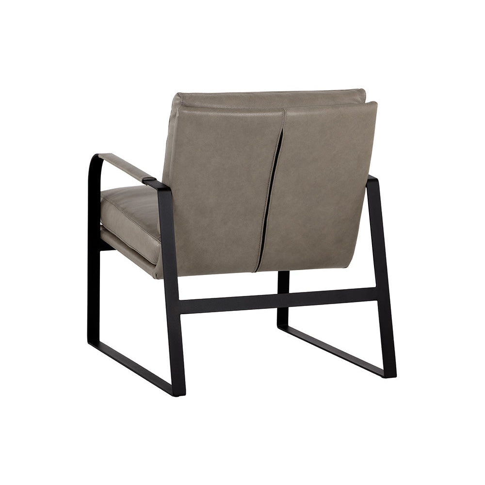 Sterling Lounge Chair-Sunpan-SUNPAN-107698-Lounge ChairsMissouri Mahogany Leather-12-France and Son