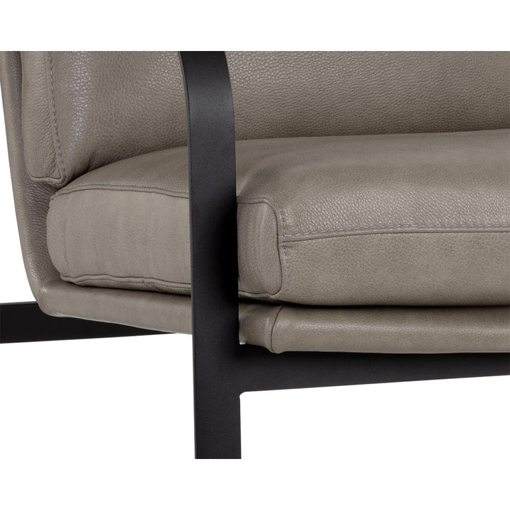 Sterling Lounge Chair-Sunpan-SUNPAN-107698-Lounge ChairsMissouri Mahogany Leather-13-France and Son